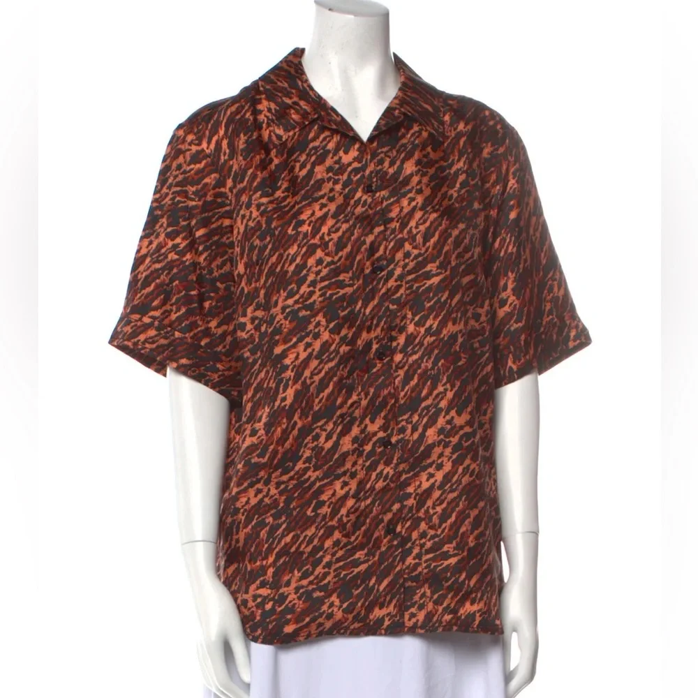 Sandro animal print shirt - Picture 3 of 7